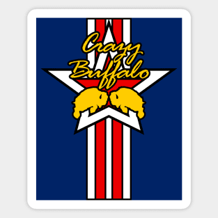 SF IV Boxer - Crazy Buffalo (Stars & Stripes) v2 Magnet